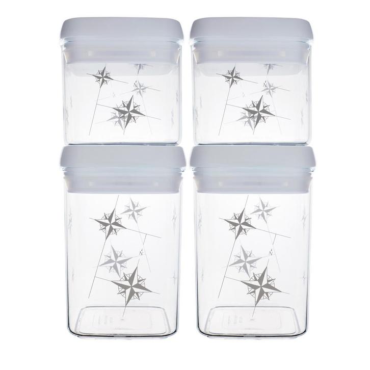 Scheepsservies Northwind Opbergset Vier Stuks, Watersport en Boten, Navigatiemiddelen en Scheepselektronica, Nieuw, Ophalen of Verzenden