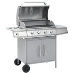 vidaXL Gasbarbecue 4+1 kookzone roestvrij staal, Verzenden, Nieuw