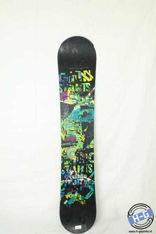 Refurbished - Snowboard - Volkl Rocker - 160W, Sport en Fitness, Snowboarden, Board, Gebruikt, Ophalen of Verzenden