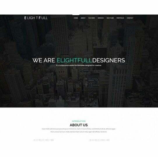 Elightfull - HTML Template, Computers en Software, Educatie- en Cursussoftware