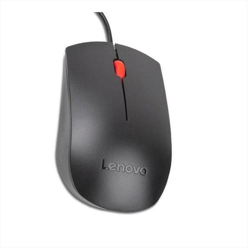 Lenovo Essential USB muis 1600 dpi 00PH133, Computers en Software, Muizen, Linkshandig, Rechtshandig, Bedraad, Nieuw, Ophalen of Verzenden