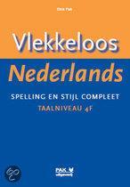 Vlekkeloos Nederlands taalniveau 4F 9789077018583, Zo goed als nieuw, Verzenden