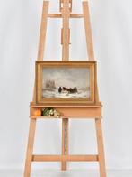 Joseph Wolfram (1789-1839) - The horse sled, Antiek en Kunst, Kunst | Schilderijen | Klassiek
