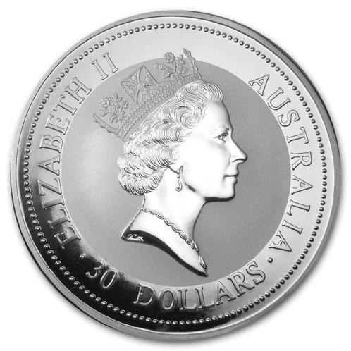 Australië. 30 Dollars 1996 1 Kilo $30 AUD Australian Silver, Postzegels en Munten, Edelmetalen en Baren