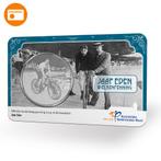 Jaap Eden Wielrenpenning in coincard, Postzegels en Munten, Munten | Nederland, Verzenden