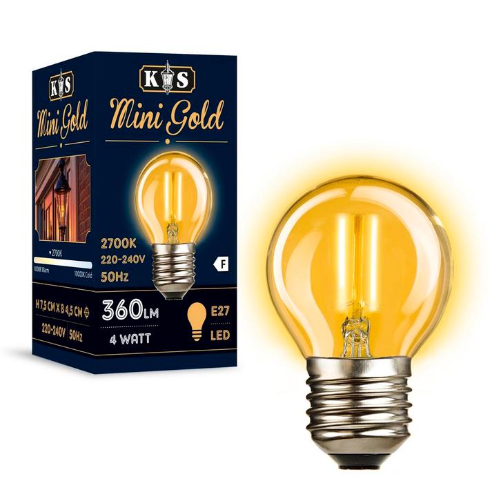 Mini Gold LED 4W Lichtbronnen Lichtbronnen, Huis en Inrichting, Lampen | Losse lampen, Verzenden