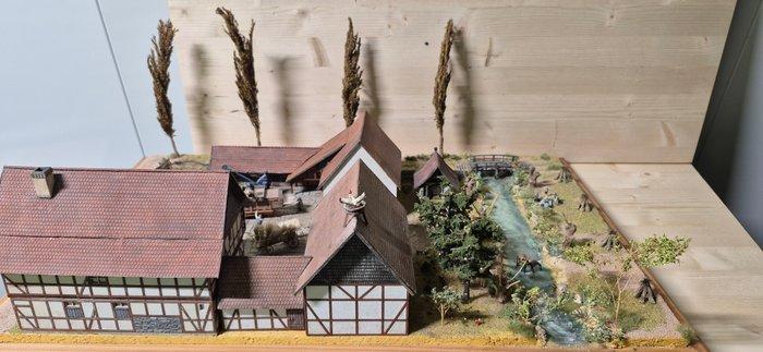 Auhagen - Diorama FARM/RURAL SETTING - 1850-1900 - Duitsland, Hobby en Vrije tijd, Modeltreinen | H0