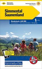 Wandelkaart 17 Simmental / Saanenland | Kümmerly+Frey, Nieuw, Verzenden