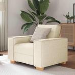 vidaXL Sofa Stoel Linnen 60 cm, Huis en Inrichting, Banken | Bankstellen, Verzenden, Nieuw, Stof