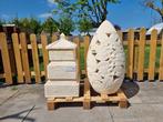 sculptuur, XL Rare Set - 78 cm - zandsteen, Antiek en Kunst
