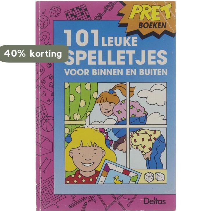 101 leuke spelletjes voor binnen en buiten 9789024356058, Boeken, Kinderboeken | Kleuters, Gelezen, Verzenden