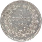 Nederland. Willem II (1840-1849). 5 Cents 1848, Postzegels en Munten, Munten | Nederland