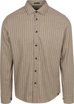 Dstrezzed Overhemd Anthony Streep Beige maat M Heren, Verzenden, Nieuw, Beige, Dstrezzed