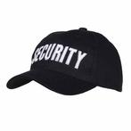 Baseballcap Security zwart NIEUW, Kleding | Heren, Ophalen of Verzenden, Nieuw
