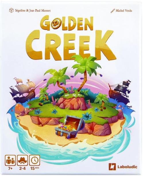 Golden Creek - Kaartspel | Laboludic - Kaartspellen, Hobby en Vrije tijd, Gezelschapsspellen | Kaartspellen, Nieuw, Verzenden