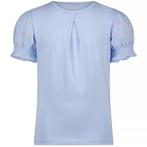 Shirt Kuran met plooitjes en borduursel (kentucky blue), Kinderen en Baby's, Kinderkleding | Maat 122, Nieuw, Meisje, Nono, Shirt of Longsleeve