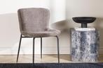 Eetkamerstoel - Madeleine - Donkergrijs - Boucle - Jörn, Huis en Inrichting, Stoelen, Verzenden, Nieuw