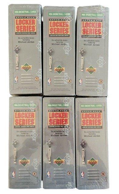 1991 Upper Deck Michael Jordan Locker Series - Lot of 6, Verzamelen, Stickers