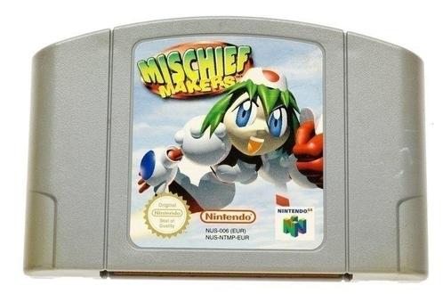 Mischief Makers [Nintendo 64], Spelcomputers en Games, Games | Nintendo 64, Zo goed als nieuw, Ophalen of Verzenden