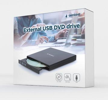 Laptop cd dvd speler brander usb extern externe drive *win 1 beschikbaar voor biedingen