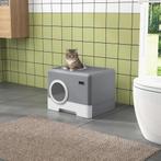 TRUUSK Kattenbak Met Deksel En Schep, Kattenbak Met 2 Uitgan, Verzenden, Nieuw