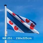NR 251: Vlag Friesland 150x225cm premium, Nieuw