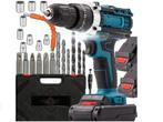 Veiling - Accu schroef/Boormachine 28-Delig - 2x 24V Accu -, Nieuw