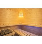 Mooie hoek sauna nieuw in doos (afhaal prijs)., Nieuw, Complete sauna, Ophalen, Fins of Traditioneel