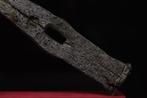 Viking (Noords) IJzeren gestempeld metallurgie Hamer - 16.9, Antiek en Kunst
