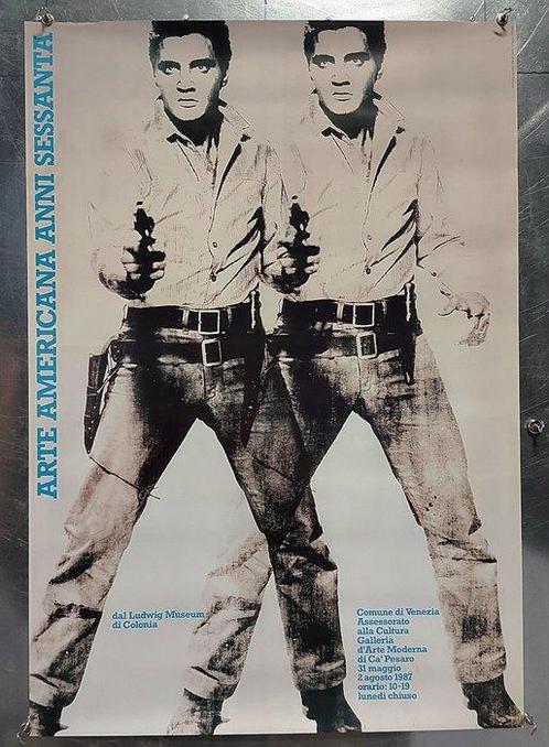 Andy Warhol (after) - Arte Americana, Elvis Presley -, Antiek en Kunst, Kunst | Tekeningen en Foto's