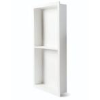 Inbouwnis Luca Sanitair Luva 59,5x29,5x7 cm Met 2 Schappen, Ophalen of Verzenden, Nieuw, Bad