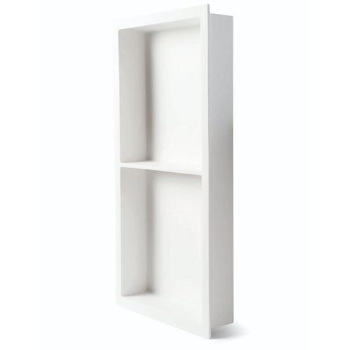 Inbouwnis Luca Sanitair Luva 59,5x29,5x7 cm Met 2 Schappen, Doe-het-zelf en Verbouw, Sanitair, Bad, Nieuw, Ophalen of Verzenden