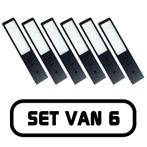SMART LEDesign | LED SET 6 Zwart KEUKEN-onderbouwverlichting, Huis en Inrichting, Nieuw, Minimalistisch design (vrijwel onzichtbaar)