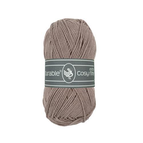 Durable Cosy Extra Fine 343 Warm taupe, Hobby en Vrije tijd, Breien en Haken, Breien of Haken, Nieuw, Wol of Garen, Ophalen of Verzenden