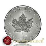 Zilver Maple Leaf 1 troy ounce 999,9 puur zilveren munt, Postzegels en Munten, Munten | Amerika, Ophalen of Verzenden, Noord-Amerika