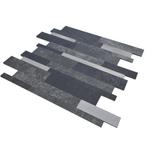 Zelfklevende Steenstrip Tegelstrook Antraciet, Ophalen of Verzenden, Nieuw