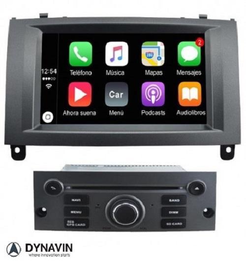 Navigatie Peugeot 407 carkit android 13 apple carplay usb, Auto diversen, Autoradio's, Nieuw, Ophalen of Verzenden