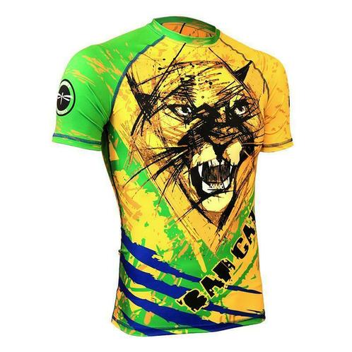 rashguard BAD CAT, short sleeve, Sport en Fitness, Vechtsporten en Zelfverdediging, Nieuw, Verzenden