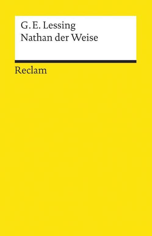 Nathan Der Weise   Reclam 9783150000038, Boeken, Wetenschap, Zo goed als nieuw, Verzenden