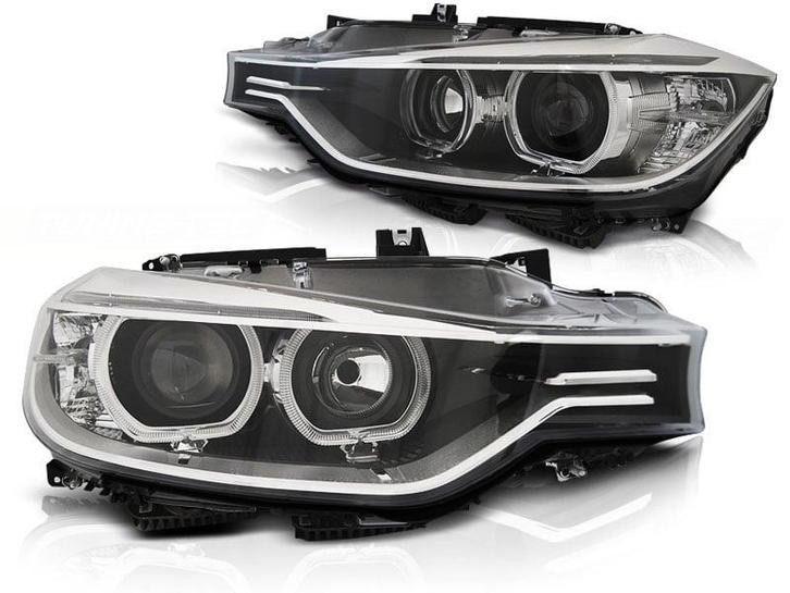 Koplampen dagrijlicht BMW F30/F31 10 11 - 05 15 ANGEL EYE..., Auto-onderdelen, Verlichting, Nieuw, Ophalen of Verzenden