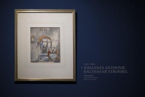 Johannes Anthonie Balthasar Stroebel (1821-1905). -, Antiek en Kunst, Kunst | Schilderijen | Klassiek