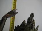 Figuur - Grote Prachtige Groene Tara (53cm) - Brons - Azië, Antiek en Kunst