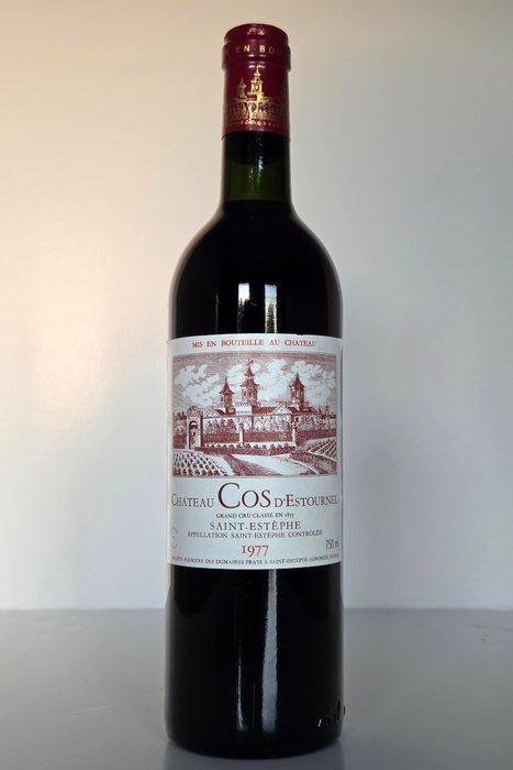 1977 Chateau Cos dEstournel - Saint-Estèphe 2ème Grand Cru, Verzamelen, Wijnen