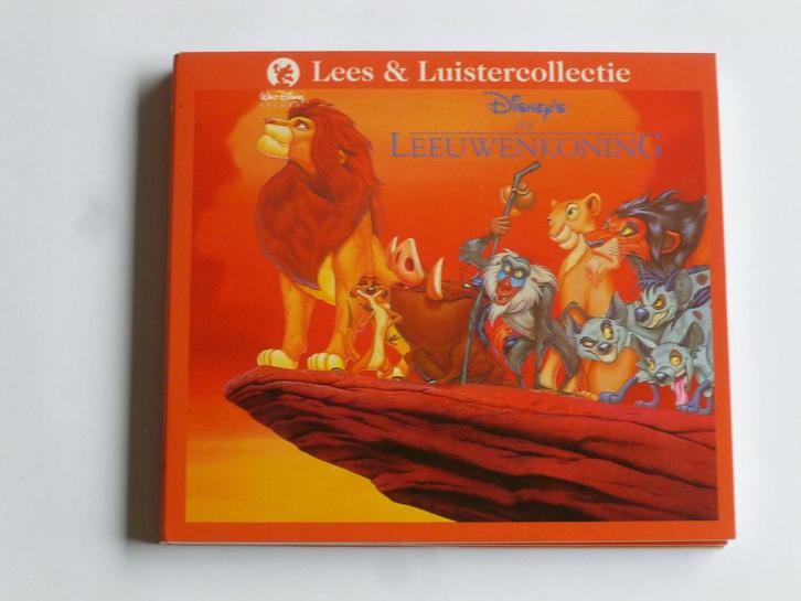 De Leeuwenkoning - Lees & Luistercollectie Disney, Cd's en Dvd's, Cd's | Kinderen en Jeugd, Zo goed als nieuw, Verzenden