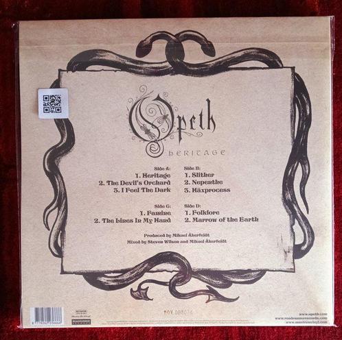 Opeth - Heritage - 2 x LP Album (dubbelalbum) - 180 gram,, Cd's en Dvd's, Vinyl Singles