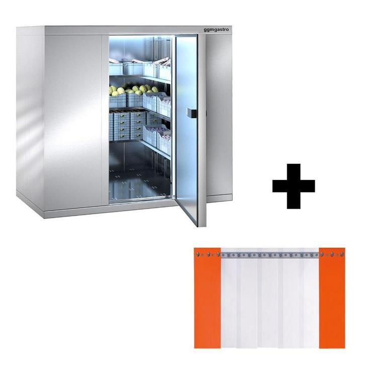 GGM Gastro | RVS vriescel - 1800x1800mm - 4,30m³ - inkl. |, Zakelijke goederen, Horeca | Keukenapparatuur, Koelen en Vriezen, Verzenden