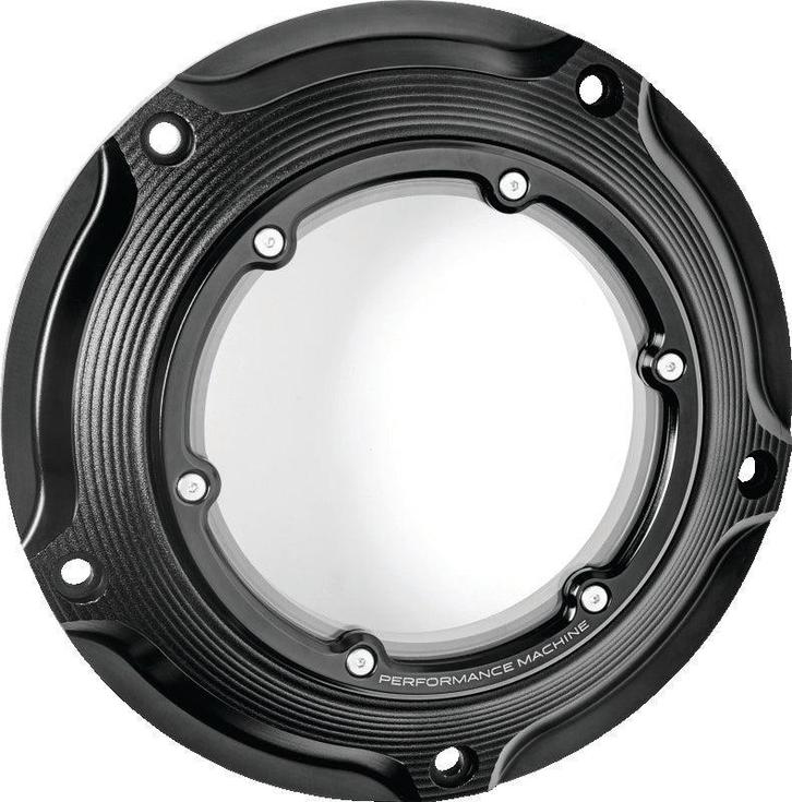 Performance Machine Vision Derby Cover W/Bezel - Black Ops -, Auto-onderdelen, Motor en Toebehoren, Ophalen of Verzenden