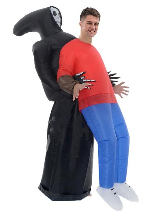 KIMU® Opblaas Kostuum Kinderen Gedragen Door Geest 80 86 92, Kinderen en Baby's, Carnavalskleding en Verkleedspullen, Nieuw, Ophalen of Verzenden