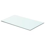 vidaXL Wandschap transparant 60x30 cm glas, Huis en Inrichting, Woonaccessoires | Wandplanken en Boekenplanken, Verzenden, Nieuw