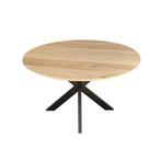 ronde eettafels - massief eiken - allerlaagste prijs, Huis en Inrichting, Tafels | Eettafels, Nieuw, Eikenhout, Rond